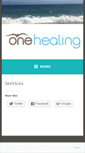 Mobile Screenshot of one-healing.com